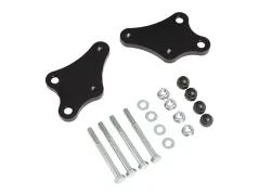 Kit d&#39;adaptateurs noir pour barre de protection moteur et réservoir Hepco&amp;Becker pour Honda XL 750 Transalp (2023-)