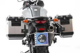 Sidecarrier Découpe inox incl. Boîtiers d'animation Xplorer Cutout pour Suzuki V-Strom 650 ABS (2012-2016)