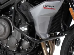 Arceau de protection moteur noir incl. patins de protection pour Triumph Tiger Sport 660 (2022-)