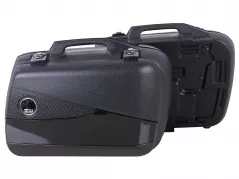 Valise latérale Junior Flash 30 noire gauche/droite