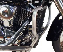 Barre de protection moteur - noir pour Kawasaki VN 900 Custom / Vulcan