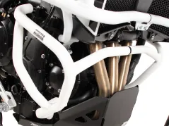 Barre de protection moteur blanche pour Triumph Tiger 900 GT / Pro (2024-)