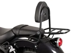 Sissybar avec porte-bagage noir pour Royal Enfield Super Meteor 650 (2023-)