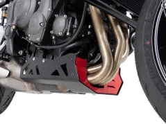 plaque de protection rouge/noire pour Triumph Tiger Sport 660 (2022-)