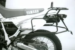 Ensemble de support latéral et supérieur - noir pour Yamaha TT 600 E / S à partir de 1993