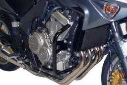 Barre de protection moteur - noire pour Honda CBF 600 S / N à partir de 2008