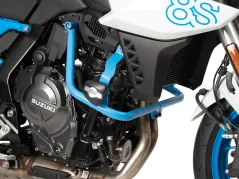 Barre de protection moteur incl. ProtectionPad bleu pour Suzuki GSX-8S (2023-)