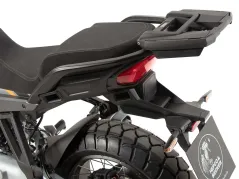 Porte-bagages Easyrack noir à combiner avec le porte-bagages arrière d&#39;origine pour Moto Guzzi Stelvio (2024-)