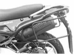 Sidecarrier permanent monté - noir pour Aprilia Pegaso 650 1996