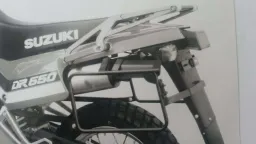 Sidecarrier permanent monté - noir pour Suzuki DR 650 RS