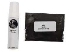 Kit de réparation de peinture noir mat