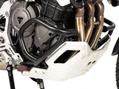 Barre de protection moteur noire pour Triumph Tiger 1200 GT Pro / GT (2022-)