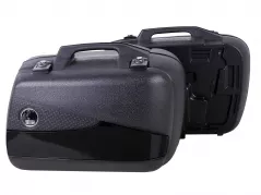 Valise latérale Junior Flash Enduro set 30 gauche / 40 droite noir