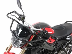 Barre de protection supérieure avant - noire pour BMW F 800 R ab 2015