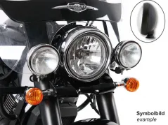 Twinlight-Set - Support noir pour Suzuki Suzuki C1500T Intruder de 2013