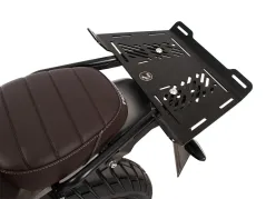 Agrandissement arrière spécifique au modèle noir pour Triumph Scrambler 400 X (2024-)
