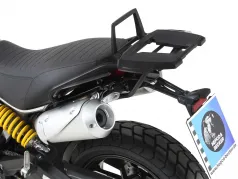 Alurack topcasecarrier - noir pour Ducati Scrambler 1100 à partir de 2018