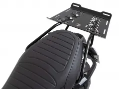 Gepäckbrückenverbreiterung schwarz für Ducati Scrambler 1100 Dark Pro / Pro / Pro Sport (2021-)