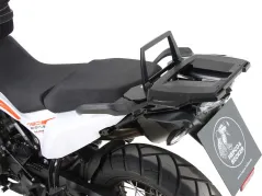 Alurack Topcaseträger schwarz für Kombination mit Originalgepäckbrücke für KTM 890 Adventure / R / Rally (2021-)