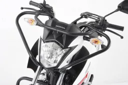 Barre de protection auto-école avant - noire pour Honda CB 125 F de 2015