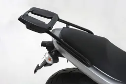 Alurack topcasecarrier - noir pour Kawasaki ER - 6n / 6f jusqu'en 2008