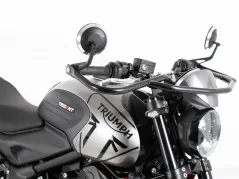 Barre de protection avant supérieure - noire pour Triumph Trident 660 (2021-)
