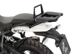 Porte-bagages supérieur Alurack noir à combiner avec le porte-bagages arrière d&#39;origine pour Royal Enfield Himalayan 450 (2024-)
