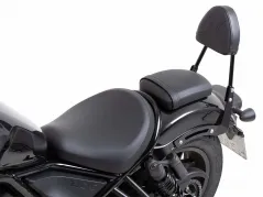 Sissybar ohne Gepäckträger schwarz pour Honda CMX 1100 Rebel (2021-)