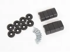 Kit de montage pour plaques de maintien universelles Xtravel Basic sur support de valises latérales H&amp;B tube