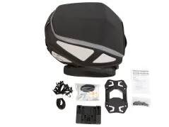 Sacoche arrière Royster incl. Adaptateur de fixation de base - noir