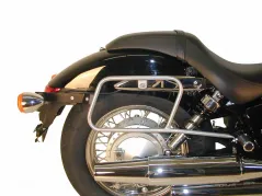 Porte-sacoches pour sacoches en cuir - chrome pour Honda VT 750 Shadow Spirit