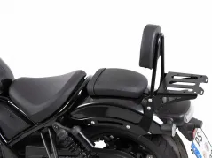 Sissybar avec Gepäckträger schwarz pour Honda CMX 1100 Rebel (2021-)