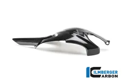 Couvercle bras oscillant / Chainguard supérieur brillant surface Carbon