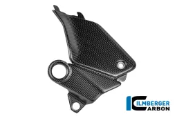Cache latéral droit du réservoir, finition carbone mat, Panigale V4 2025