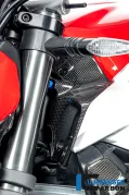 Cache tube d&#39;air gauche brillant Ducati Streetfighter V2