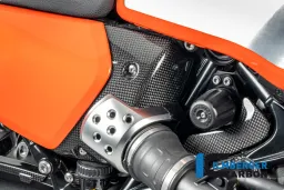 Cache boîte à air droit en carbone brillant pour BMW R12 NineT 2024