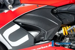Cache sous le cadre gauche mat Panigale V2