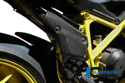 Protecteur d'échappement carbone - Ducati 848/1098/1198 / S / R