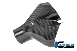 Pare-chaleur d'échappement avant en carbone brillant pour BMW R 1300 R