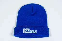 Bonnet - double ceinture bleu