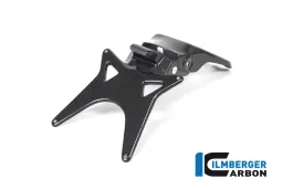 Support de plaque d'immatriculation brillant court Carbone - Ducati Supersport 939