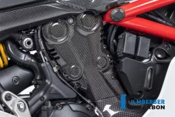 Cache-courroie brillant Carbone - Ducati Supersport 939