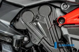 Cambelt couverture cylindre vertical brillant Diavel 1260