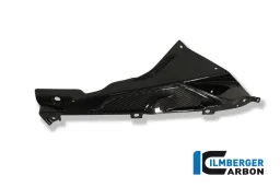 Panneau latéral de carénage supérieur / Porte-badge (droite) Carbone - BMW S 1000 RR StraÃŸe (2010-2014) / HP 4