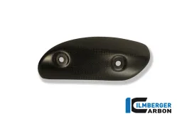 Protection d'échappement sur le collecteur de carbone - Ducati Diavel