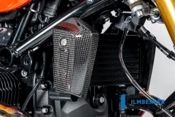 Cache radiateur d&#39;huile droit carbone brillant BMW R12 NineT 2024