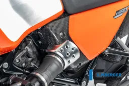 Cache boîte à air gauche carbone brillant BMW R12 NineT 2024