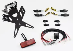 Komplett-Set Plug and Play Kennzeichenhalter mit 4 LED-Blinkern