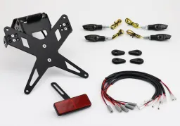 Komplett-Set Plug and Play Kennzeichenhalter mit 4 LED-Blinkern