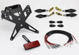 Komplett-Set Plug and Play Kennzeichenhalter mit 4 LED-Blinkern